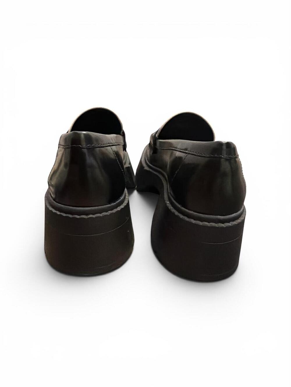 Coach Women's Leah Patent Slip On Loafer Flats - Picture 4 of 6